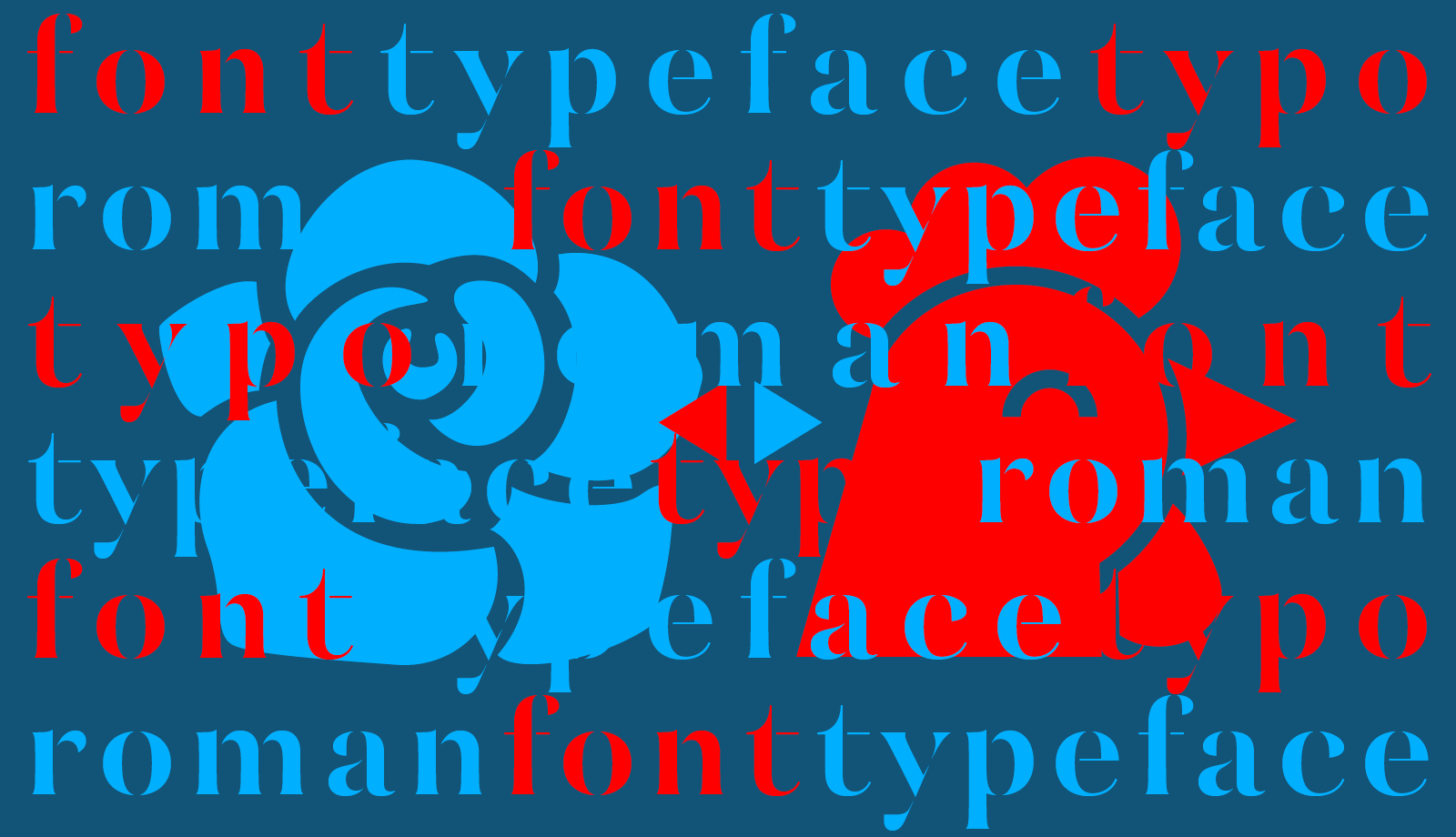 When English and French Meet in Typography - Font, Typeface, Typo, Roman